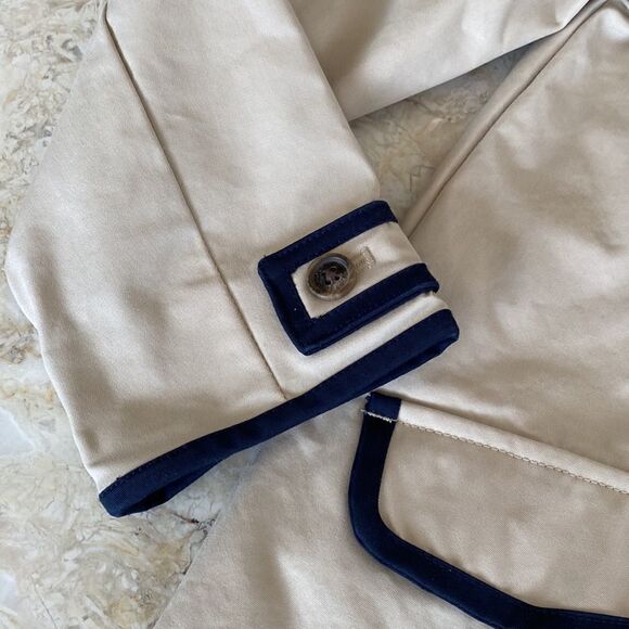 Brooks Brothers Girls Double Breasted Trench Coat - Picture 6 of 13